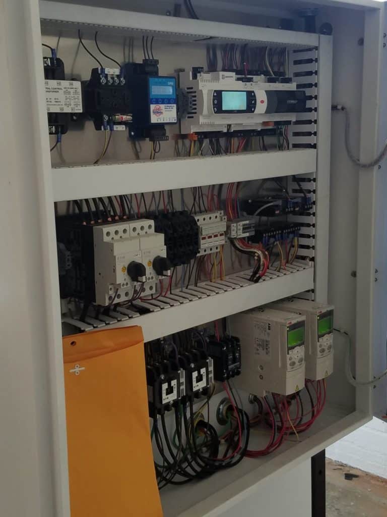 G&D Chillers control panel