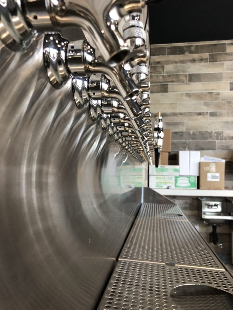 Stainless steel beer faucets