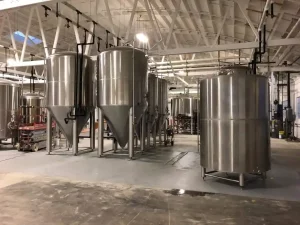 Draft Beer Intelligence was tasked with installing a 30HP glycol chiller installation of a unit manufactured by G&D Chillers to service the brewery equipment. Check out our recent project with Common Space Brewery out of Los Angeles, CA.