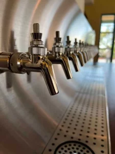 With their 2nd location opening up in Upland California, The Back Abbey enlisted Draft Beer Intelligence to install a 24 tap draft beer system with a custom tower.